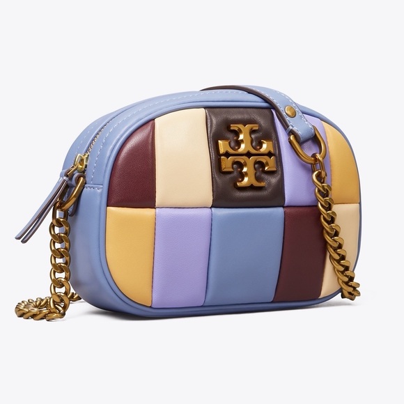 Tory Burch Kira patchwork small camera bag Multi color - Picture 2 of 9